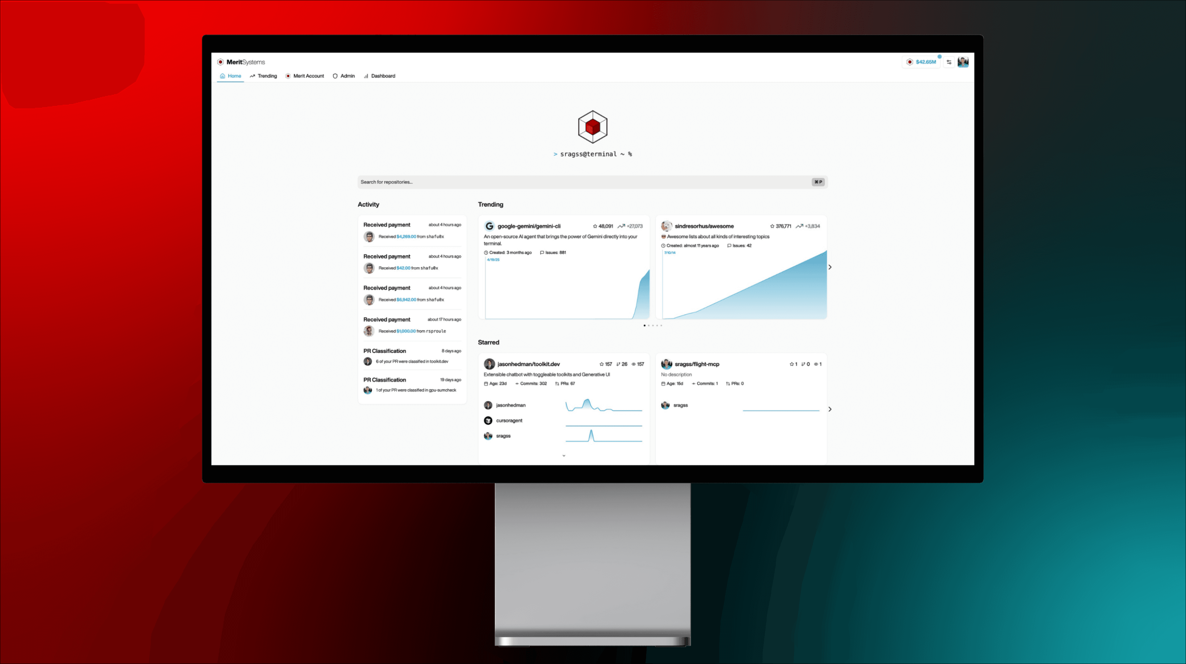 Launching the Terminal and a new financial stack for open-source software