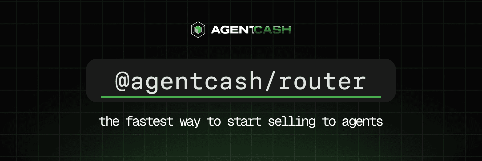 Introducing @agentcash/router
